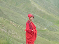 Sakya monk in Yushu
